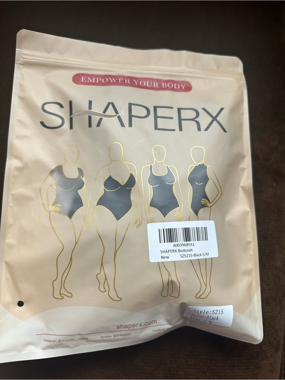 NIP SHAPERX Empower Your Body Black Bodysuit – Tummy Control Sculpting  Sz S/M
